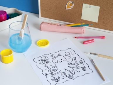 What Are Some Educational Coloring Kits for Kids?